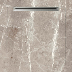 Aquanit 80x80 Luxor Açık Kahve Slope Line - Aquanit