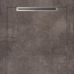 Aquanit 90x90 Beton Antrasit Slope Line - Aquanit