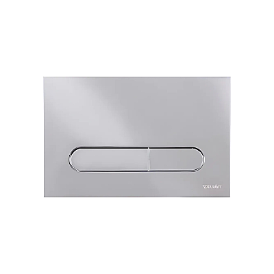 Duravit Beta 100 Kumanda Kapağı, Fırçalanmış Çelik - WD5009701095 - 1