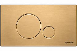 Duravit Beta 120 Kumanda Kapağı, Fırçalanmış Bronz - WD5010041095 - 1