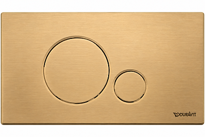 Duravit Beta 120 Kumanda Kapağı, Fırçalanmış Bronz - WD5010041095 - 1