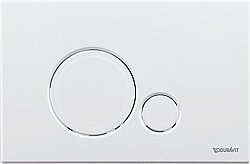 Duravit Beta 120 Kumanda Kapağı, Parlak Beyaz - WD5010011000 - 1