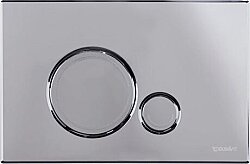 Duravit Beta 120 Kumanda Kapağı, Parlak Krom - WD5010021000 - 1