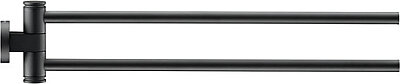 Duravit D-Code 2'li Havlu Askısı Mat Siyah - 0099224600 - 1