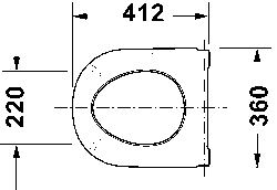 Duravit D-Code Amortisörlü Kapak - 0028390000 - 2