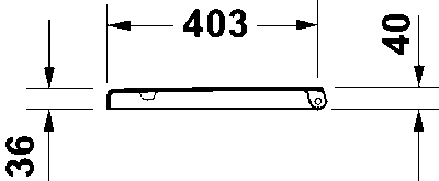 Duravit D-Code Amortisörlü Kapak - 0028390000 - 4