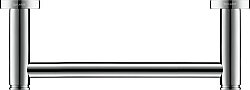 Duravit D-Code Havlu Askısı 25 cm Krom - 0099141000 - 1