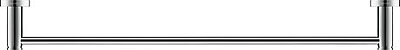 Duravit D-Code Havlu Askısı 60 cm Krom - 0099241000 - 2