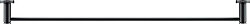 Duravit D-Code Havlu Askısı 80 cm Mat Siyah - 0099234600 - Duravit