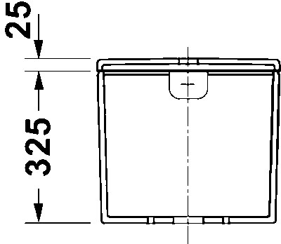 Duravit D-Code Takım KlozetRezervuarı - 09531000052 - 2