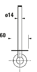 Duravit D-Code Yedek Tuvalet Kağıtlığı Krom - 0099151000 - 4