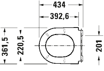 Duravit D-Neo Amortisörlü Kapak - 0021690000 - 4