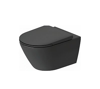 Duravit D-Neo Rimless® Asma KlozetAntrasit Mat - 257739AD75 - 1
