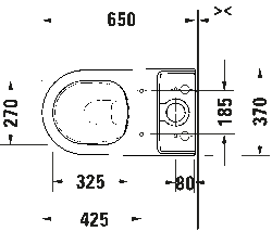 Duravit D-Neo Takım Klozet - 2002390075 - 5