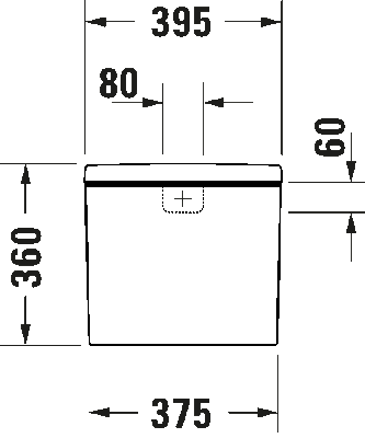 Duravit D-Neo Takım Klozet Rezervuarı - 944100085 - 2