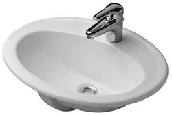 Duravit Duraplus Yarım Tezgah Üstü Lavabo 56cm - 0472560000 - Duravit