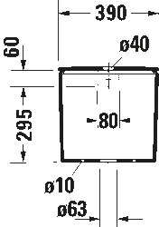 Duravit DuraStyle Takım Klozet Rezervuarı - 0935100005 - 2