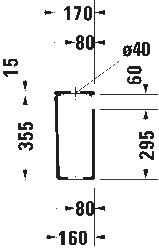Duravit DuraStyle Takım Klozet Rezervuarı - 0935100005 - 4
