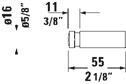 Duravit Karre Havlu Askısı Krom - 0099041000 - 3