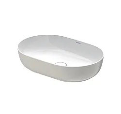 Duravit Luv DuraCeram® Beyaz / Gri Çanak Lavabo 60 cm - 0379602300 - Duravit