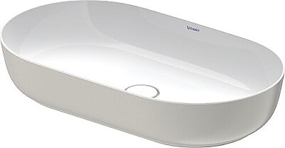 Duravit Luv DuraCeram® Beyaz / Gri Çanak Lavabo 80 cm - 379802300 - 1