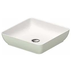 Duravit Sivida DuroCast® Çanak Lavabo Mat Beyaz/Yeşil 40 cm - 266001FH - Duravit