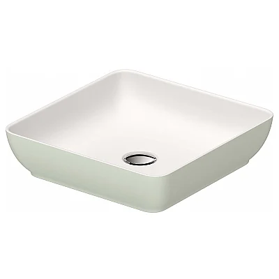 Duravit Sivida DuroCast® Çanak Lavabo Mat Beyaz/Yeşil 40 cm - 266001FH - 1