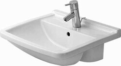 Duravit Starck 3 Yarım Tezgah Lavabo 55cm - 0310550000 - Duravit