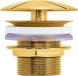 Duravit Universal Sifon Kapağı, ø 72 mm Parlak Altın - 0050243400 - Duravit