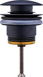 Duravit Universal Sifon Kapağı, Pop-up ø 63 mm Mat Siyah - 0050524600 - Duravit