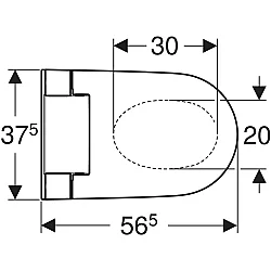Geberit AquaClean Alba, Beyaz - 146.350.01.1 - 3