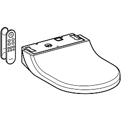 Geberit AquaClean Tuma Comfort Klozet Kapağı, Beyaz Cam - 146.270.SI.1 - 2