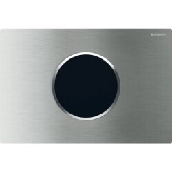 Geberit Fotoselli Kapak Sigma10, otomatik / temassız, vidalanabilir: fırçalanmış, parlak - 115.906.SN.6 - Geberit