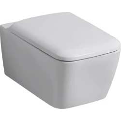 Geberit Icon Square Asma Klozet, Kanalsız (Yavaş Kapanır Kapak Dahil) - 501.671.00.1 - Geberit