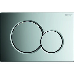 Geberit Kumanda Kapağı Sigma 01 (Çift Basmalı) Parlak Krom - 115.770.21.5 - Geberit