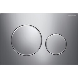 Geberit Kumanda Kapağı Sigma 20 (Çift Basmalı) Parlak/Mat/Parlak - 115.882.KH.1 - Geberit