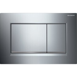 Geberit Kumanda Kapağı Sigma 30 (Çift Basmalı) Parlak/Mat/Parlak - 115.883.KH.1 - 1