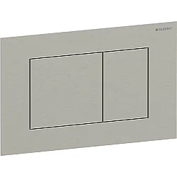 Geberit Kumanda Kapağı Sigma40 (Çift Basmalı) Kare, Nikel / Fırçalanmış - 115.629.ID.1 - 1
