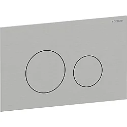 Geberit Kumanda Kapağı Sigma40 (Çift Basmalı) Yuvarlak, Paslanmaz Çelik - 115.628.FW.1 - Geberit