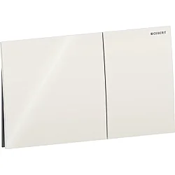 Geberit Kumanda Kapağı Sigma70 (Çift Basmalı) Kare, Kum Grisi Cam - 115.622.JL.1 - 1
