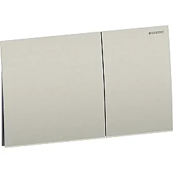 Geberit Kumanda Kapağı Sigma70 (Çift Basmalı) Kare, Nikel / Fırçalanmış - 115.622.ID.1 - 1