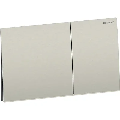 Geberit Kumanda Kapağı Sigma70 (Çift Basmalı) Kare, Nikel / Fırçalanmış - 115.622.ID.1 - 1