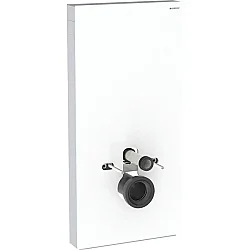 Geberit Monolith Plus Rezervuar - Asma Klozet için, 101 cm, Beyaz Cam - 131.221.SI.7 - Geberit