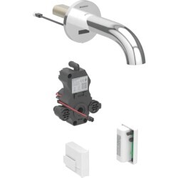 Geberit Piave Fotoselli Ankastre Batarya - 17 cm - Çift su girişli, Jeneratörlü - 116.266.21.1 - Geberit