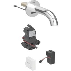 Geberit Piave Fotoselli Ankastre Batarya - 22 cm - Çift su girişli, İçten mikserli, Elektrikli - 116.282.21.1 - Geberit