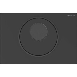 Geberit Sıgma10 Fotoselli Kumanda Paneli, 8 cm Rezervuar için, otomatik/temassız/manuel, Mat Siyah - 115.856.16.6 - Geberit