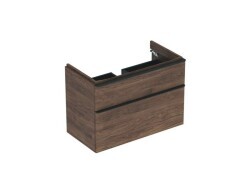 Geberit Smyle Çift Çekmeceli Ceviz Renkli Lavabo Dolabı - 500.354.JR.1 - Geberit 