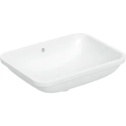 Geberit VariForm dikdörtgen tezgah altı lavabo - 505.060.01.1 - Geberit