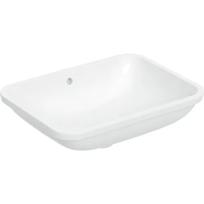 Geberit VariForm dikdörtgen tezgah altı lavabo - 505.060.01.1 - 1
