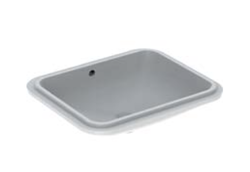 Geberit VariForm Tezgah Altı Lavabo , 50x40 cm - 500.764.01.2 - Geberit